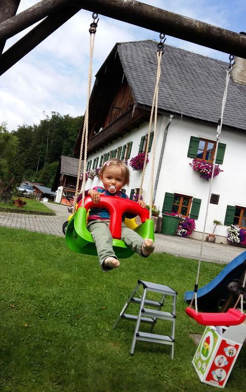 Weinbachbauer - Urlaub Am Bauernhof Sankt Wolfgang im Salzkammergut Exterior foto